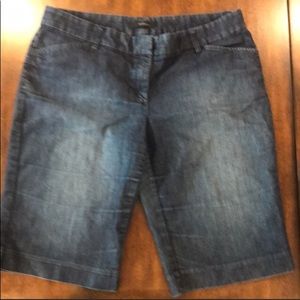 Express Denim Bermuda Shorts